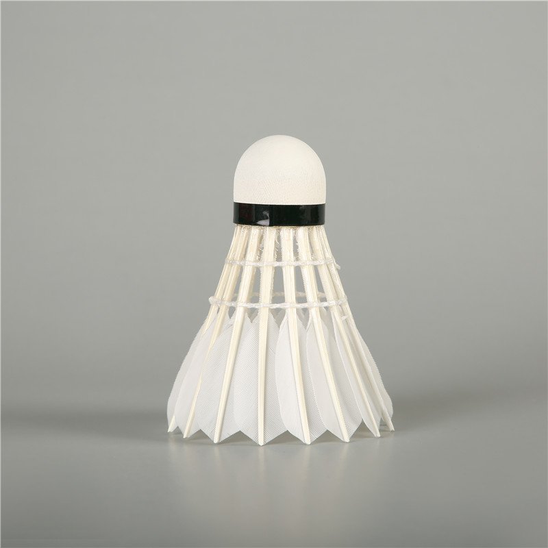 Professional indoor badminton shuttle cock goose feather for badminton club