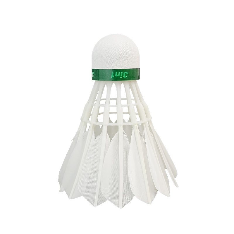 Dmantis 3-in-1 Professional High-Class Shuttlecocks Badminton Cork and Duck Feathers for Stadium Use