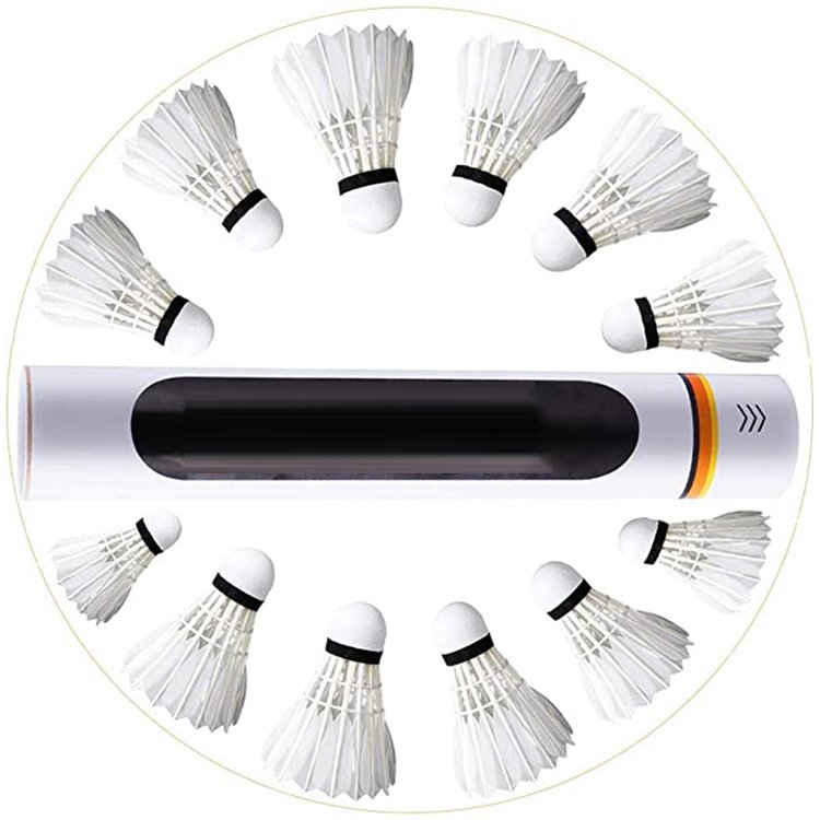 Factory Supply Super Grade Goose Feather Baton Master equalievent Badminton Shuttlecock