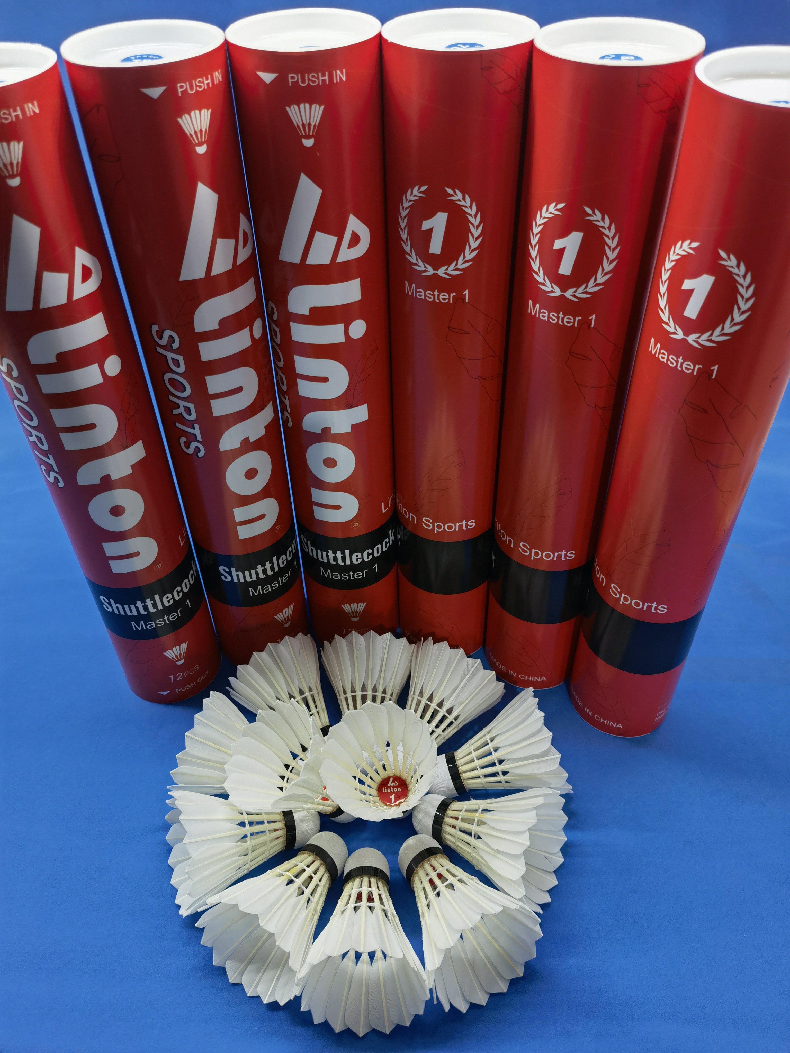 LINTON 1 update badminton shuttlecock CIGU duck good quality for tournament
