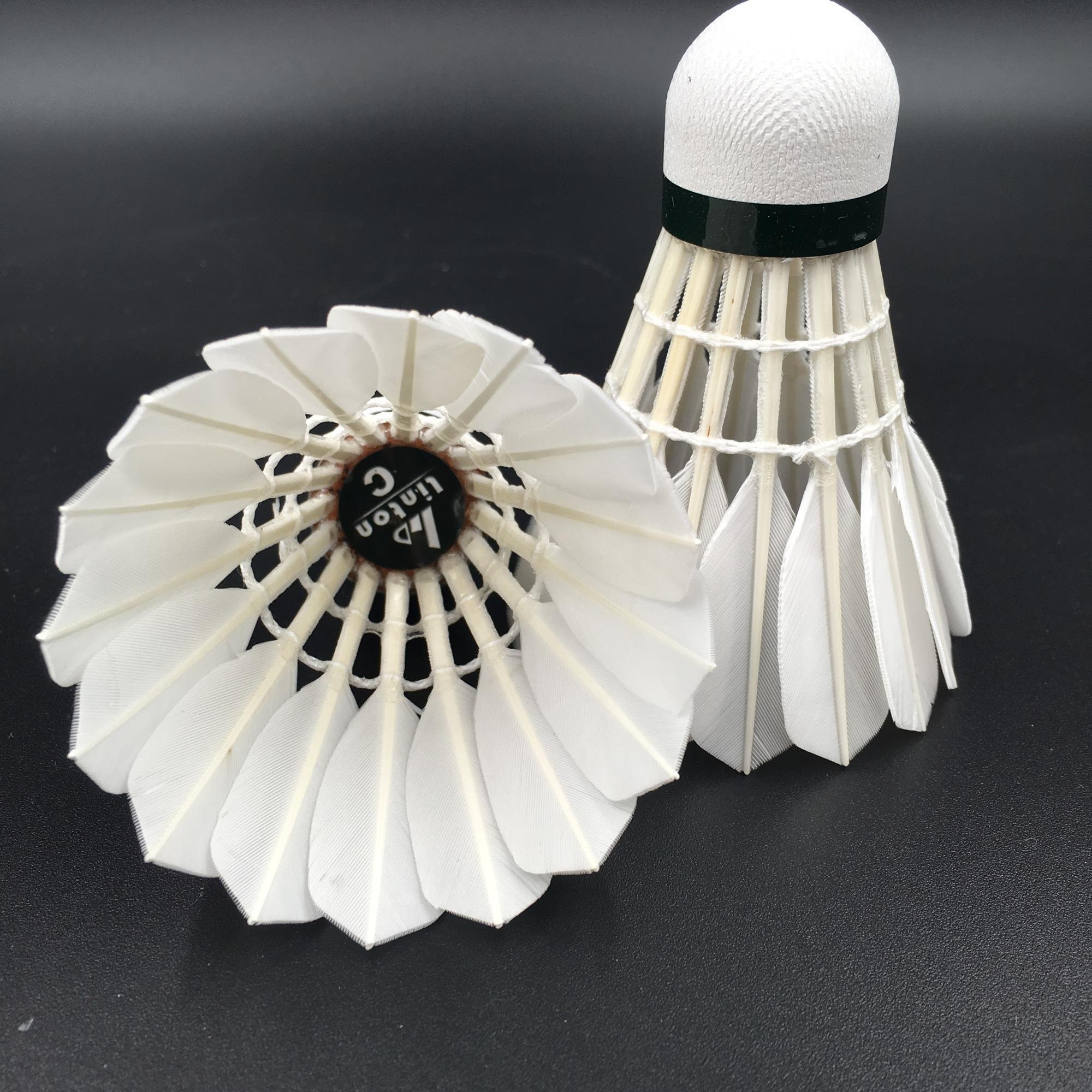 LT-C Most durable goose feather badminton shuttlecock/China Factory/Manufacture