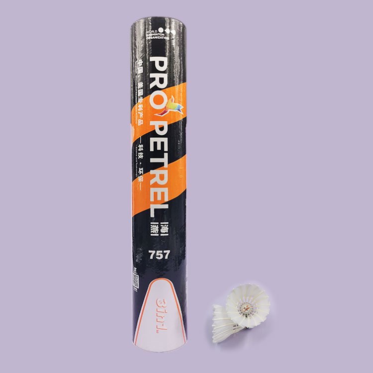 High Quality China Durable Goose White 3in1 Brand Badminton Feather Shuttlecock Stable and Sturdy High Speed Badminton Shuttles