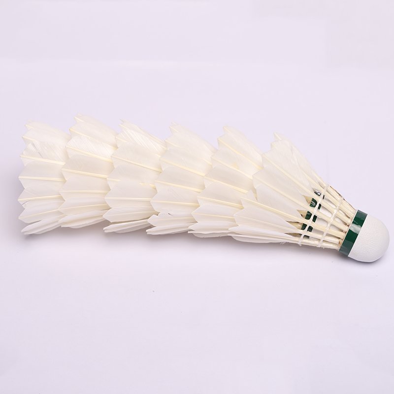 High Quality Durable Duck Feather Badminton Shuttlecock with Cork Head Training Tool