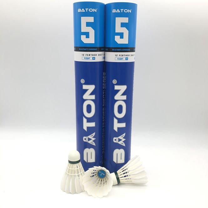 Custom Outdoor Badminton Shuttlecock Classic Duck Feather Manufacturer China Ball