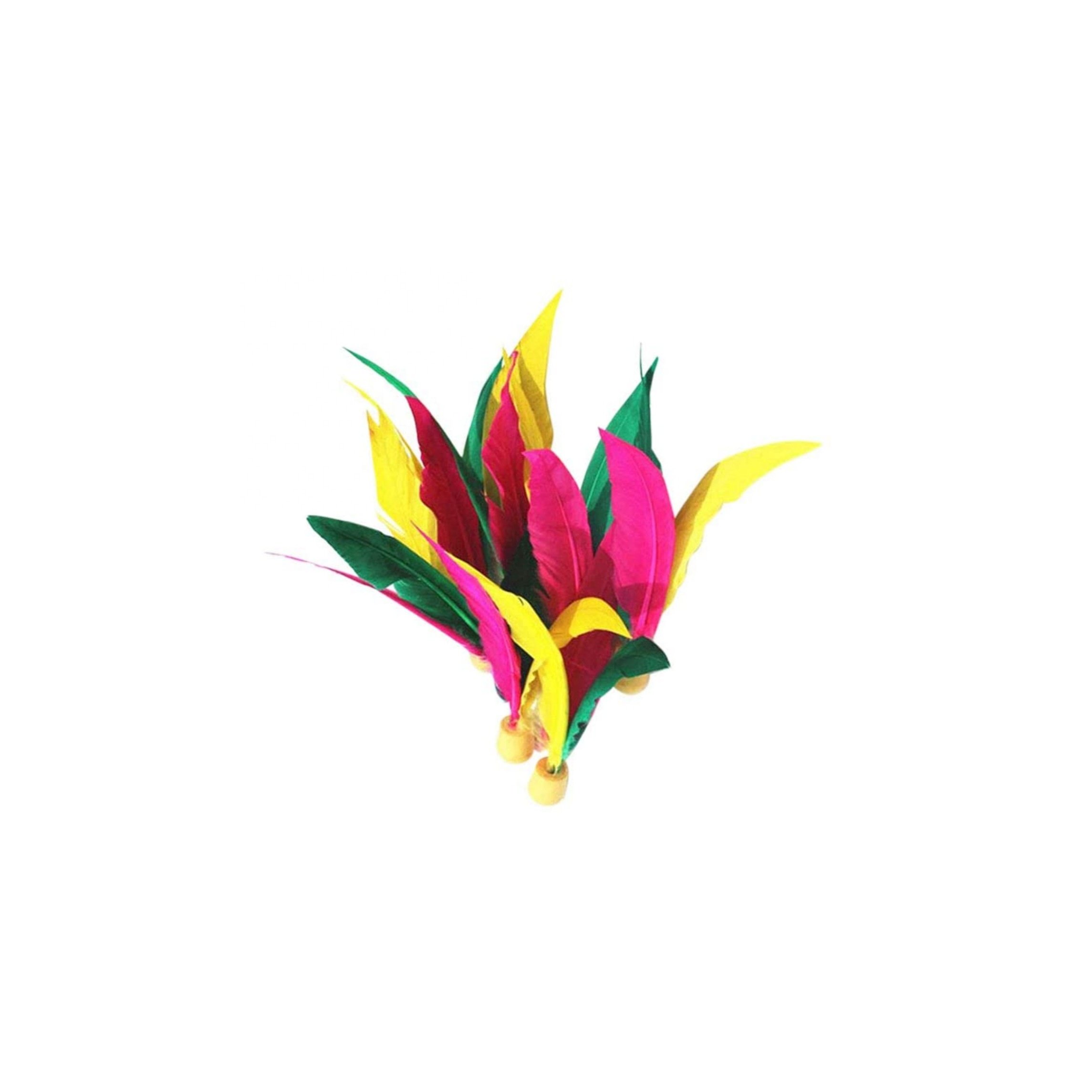 OEM Accepted Outdoor Game Colorful Customized Feather Kick Shuttlecock