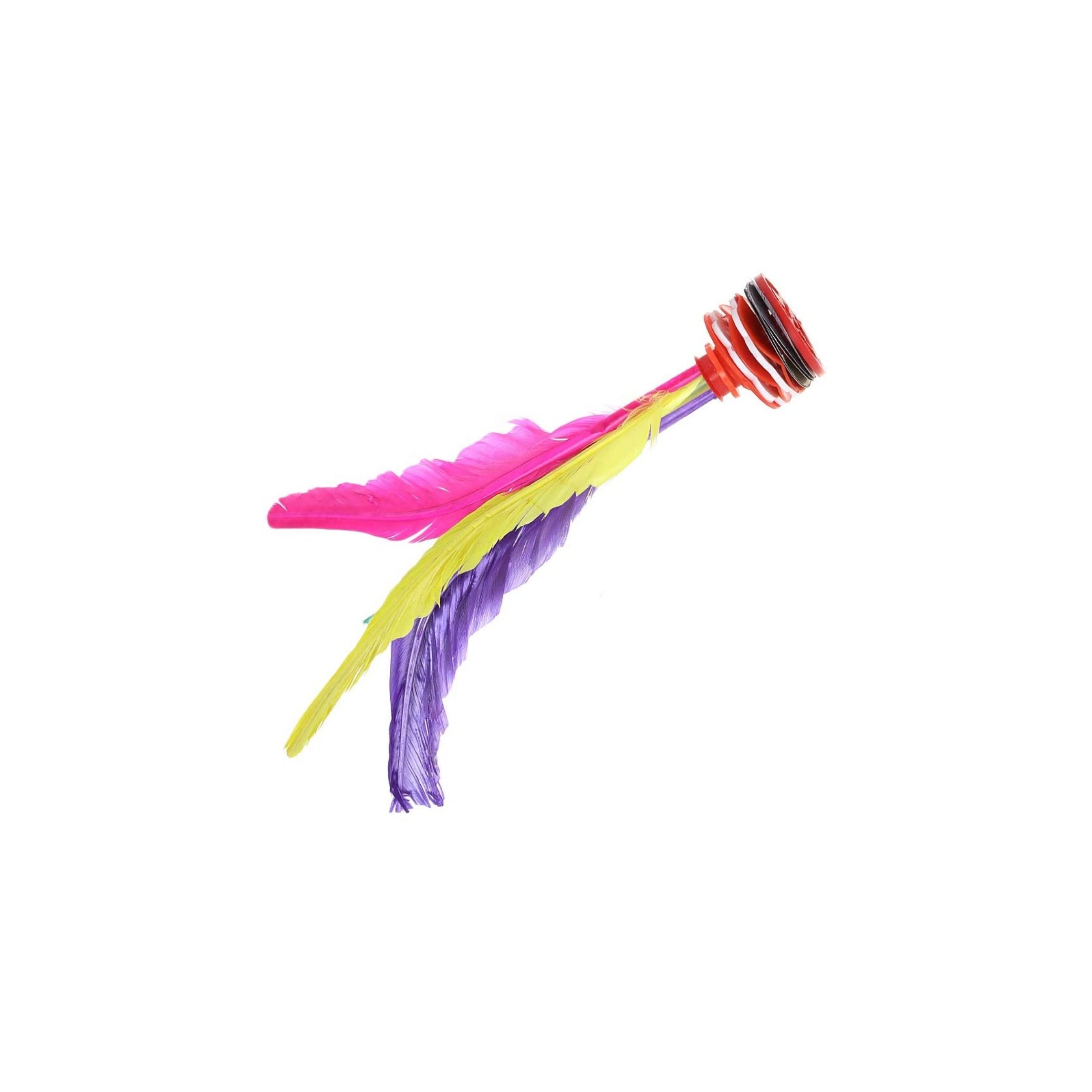 OEM Accepted Outdoor Game Colorful Customized Feather Kick Shuttlecock