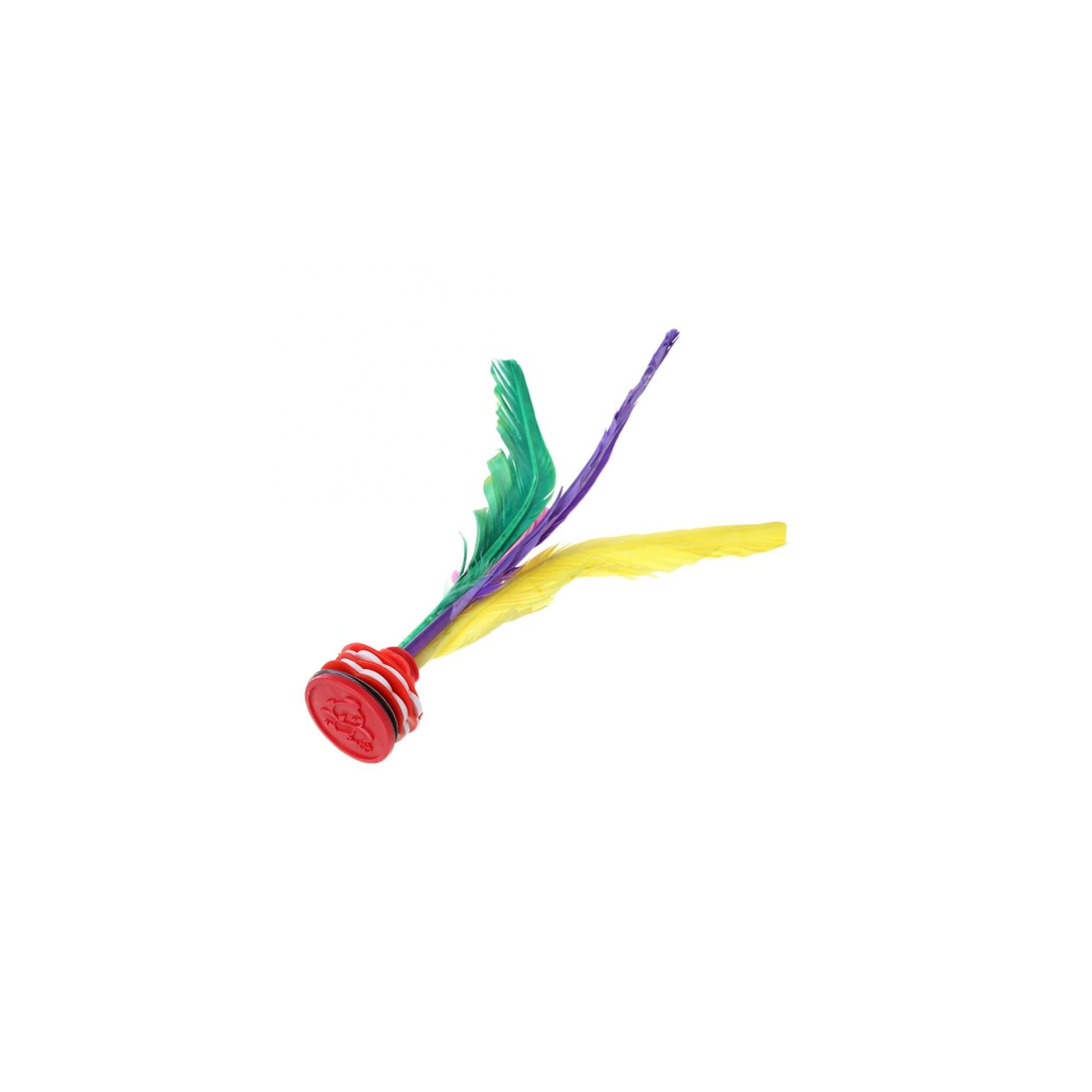 OEM Accepted Outdoor Game Colorful Customized Feather Kick Shuttlecock