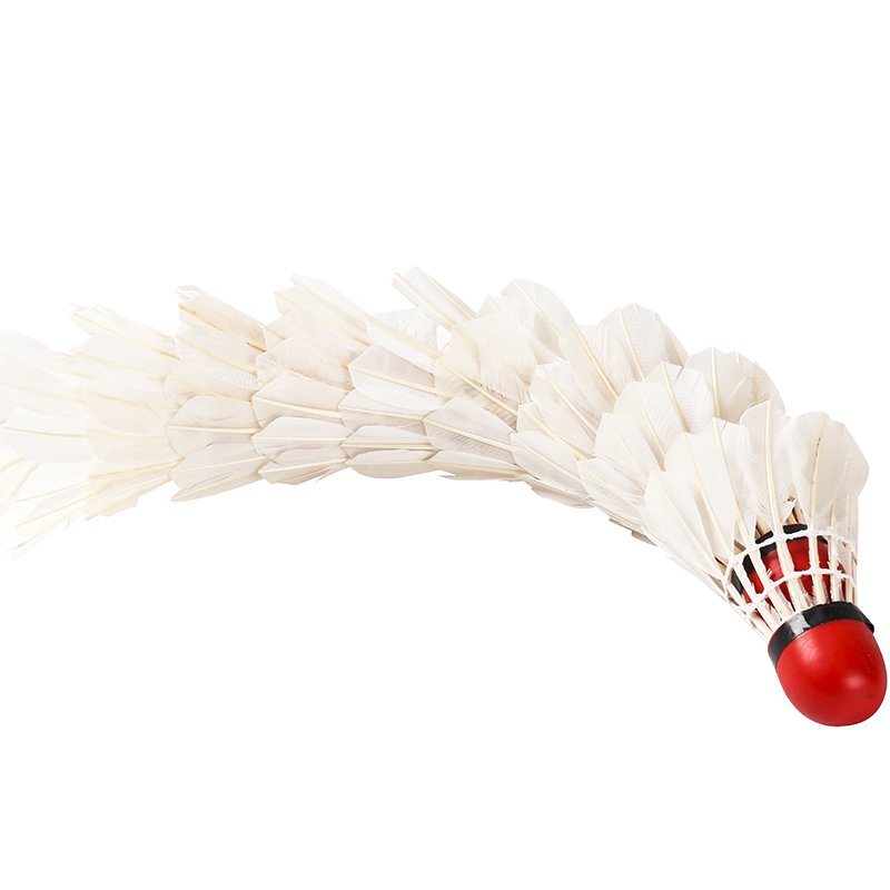 Factory custom provided Badminton Shuttlecocks Birdies,12 Pack Training Badminton Balls with Great Stability for in/out door