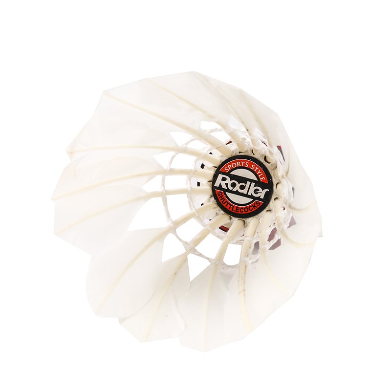 Factory custom provided Badminton Shuttlecocks Birdies,12 Pack Training Badminton Balls with Great Stability for in/out door