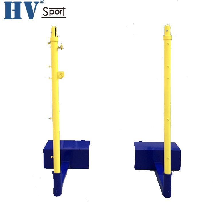 Movable volleyball badminton net pillar tennis posts