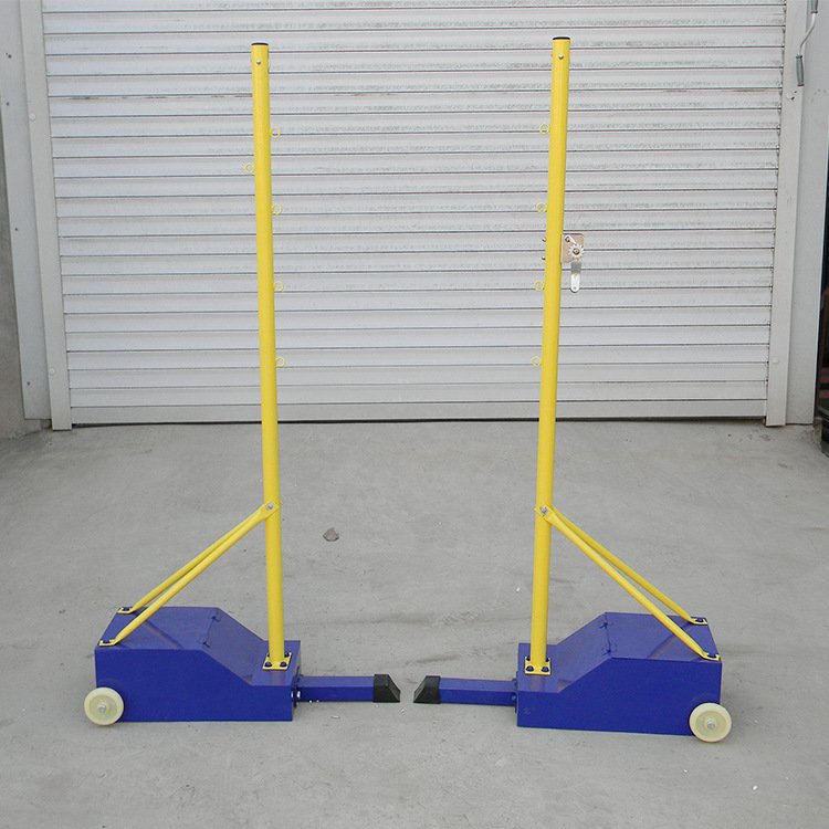 Movable volleyball badminton net pillar tennis posts