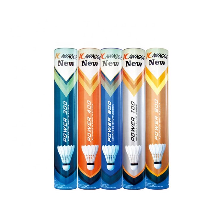 Factory Directly Selling Durable Fast Speed Goose Duck Feather Shuttlecock Badminton