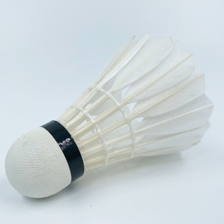 High quality and factory directly sell price 12Pcs Sports Shuttlecocks Duck Feather Durable and Stable Duck Feather Ball