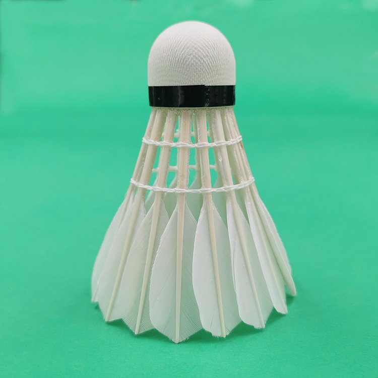 High quality and factory directly sell price 12Pcs Sports Shuttlecocks Duck Feather Durable and Stable Duck Feather Ball