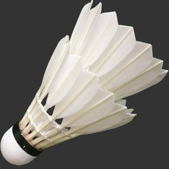 lingmei 80 Pro natural cork goose feather badminton shuttlecocks for tournament