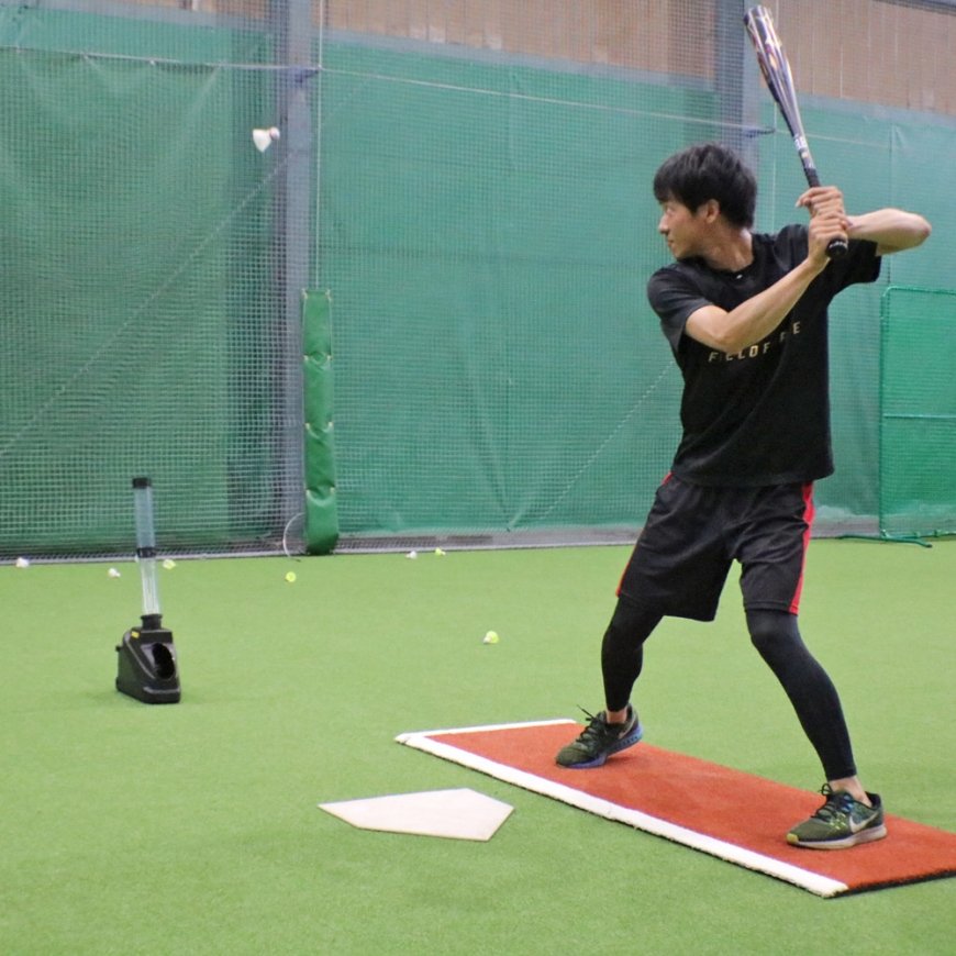 Special Speed Shuttlecock toss machine for baseball batting training