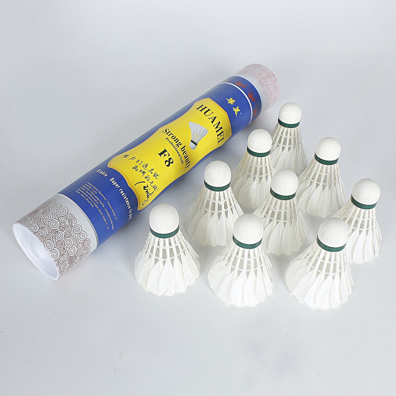 Hot Selling Cheap Goose Feather Badminton Shuttlecock Flight Stable Training For Tournament Match Training