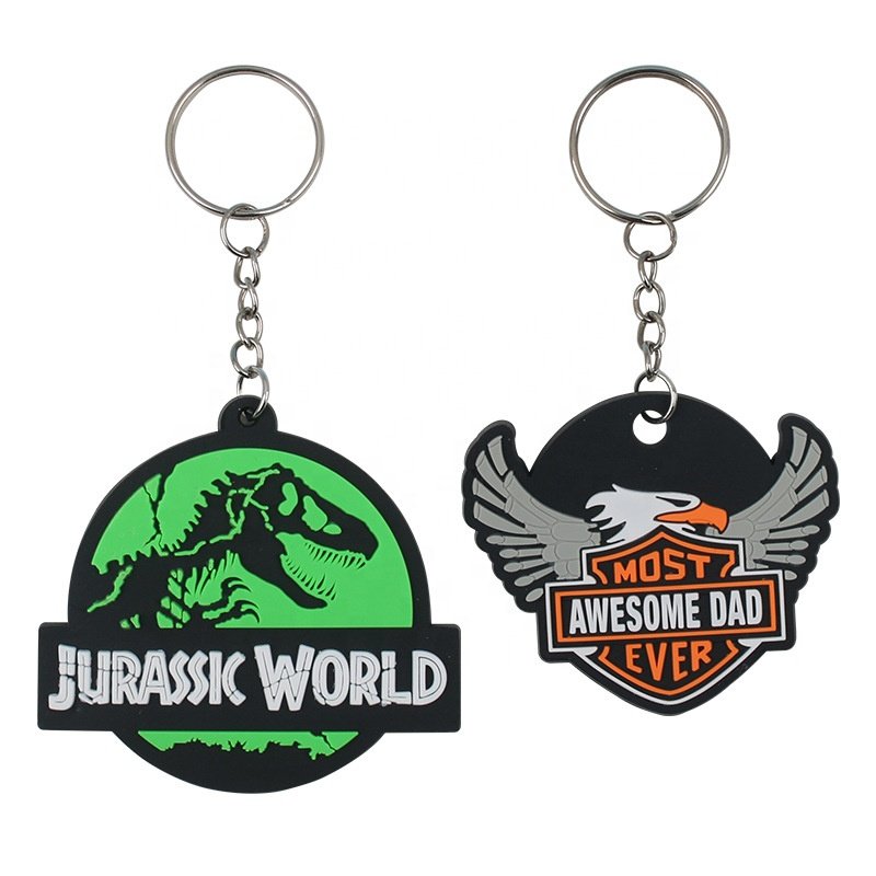 Customized 2D/3D soft pvc keychain custom logo keychain pvc promotional gifts pvc rubber keychain