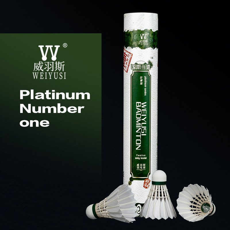 Bestselling Class a Badminton Shuttlecocks Full round Duck Feather with Durable PU Cork Head Good Flying Endurance for Training
