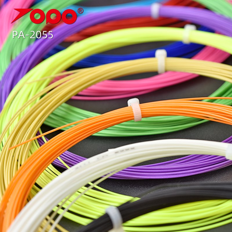 JI YI PA-2055 Badminton String Bouncing String for Badminton Racket 10m Length 0.7mm Diameter String for Racket