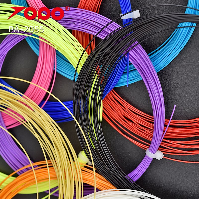 JI YI PA-2055 Badminton String Bouncing String for Badminton Racket 10m Length 0.7mm Diameter String for Racket