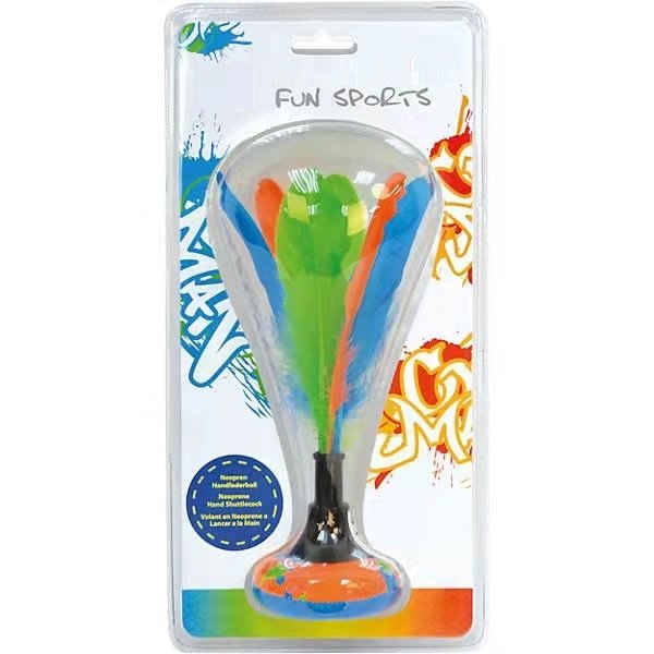 The Trendy Beach Toy Fun Sports Handmade Throw Ball Shuttle Neoprene Peteca