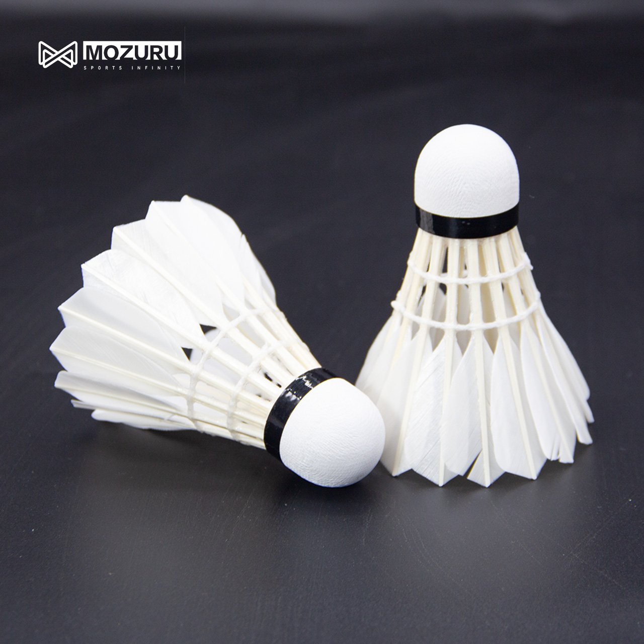 MOZURU Best Seller Shuttlecocks Badminton High Quality Feather Badminton Shuttlecock Speed Performance Badminton Shuttlecock