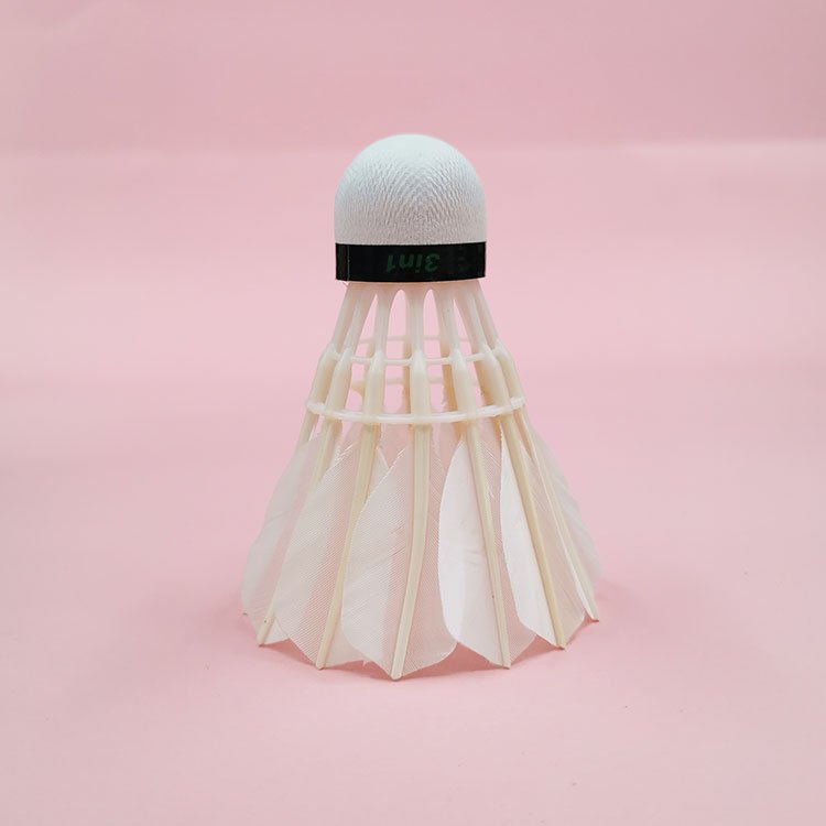 Factory Direct Sale durable stable cheap goose feather badminton shuttlecock for sports training