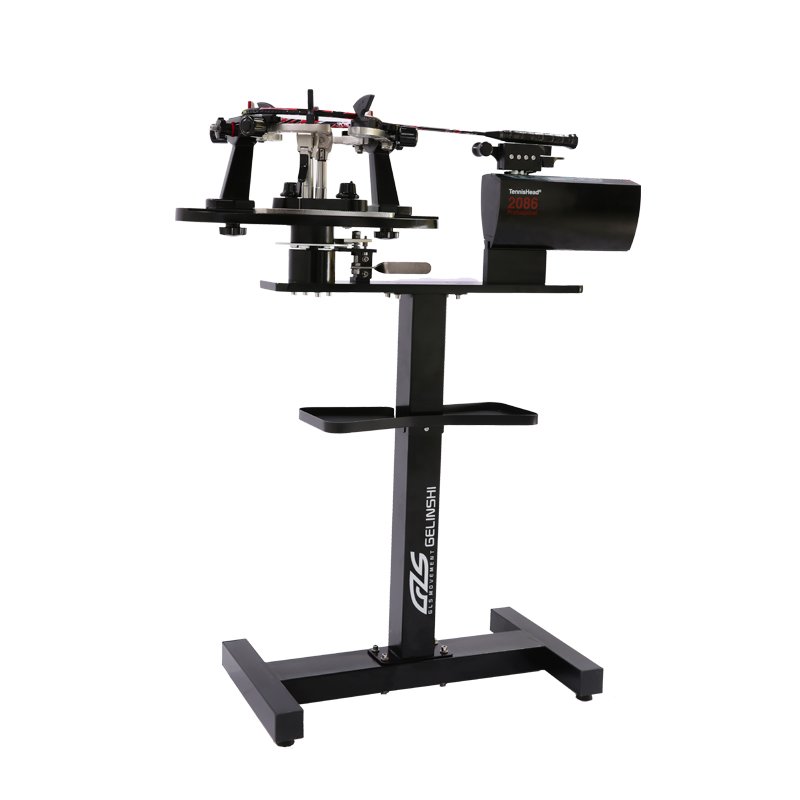 Factory digital electronic stand badminton shuttlecock tennis stringing machine with starting clamp