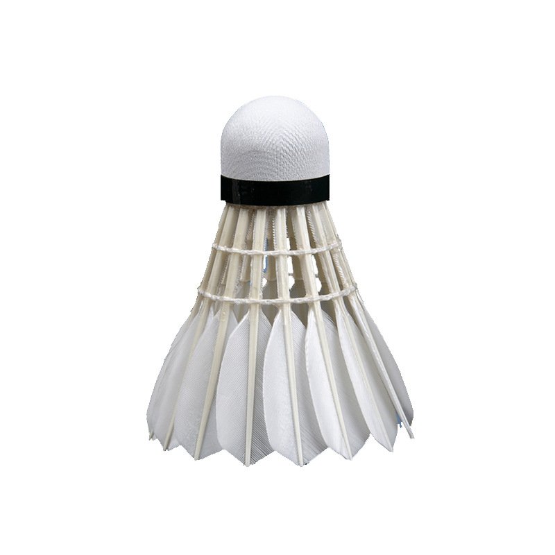 Competition Badminton shuttlecock standard hot selling professional white durable duck feather badminton shuttlecock