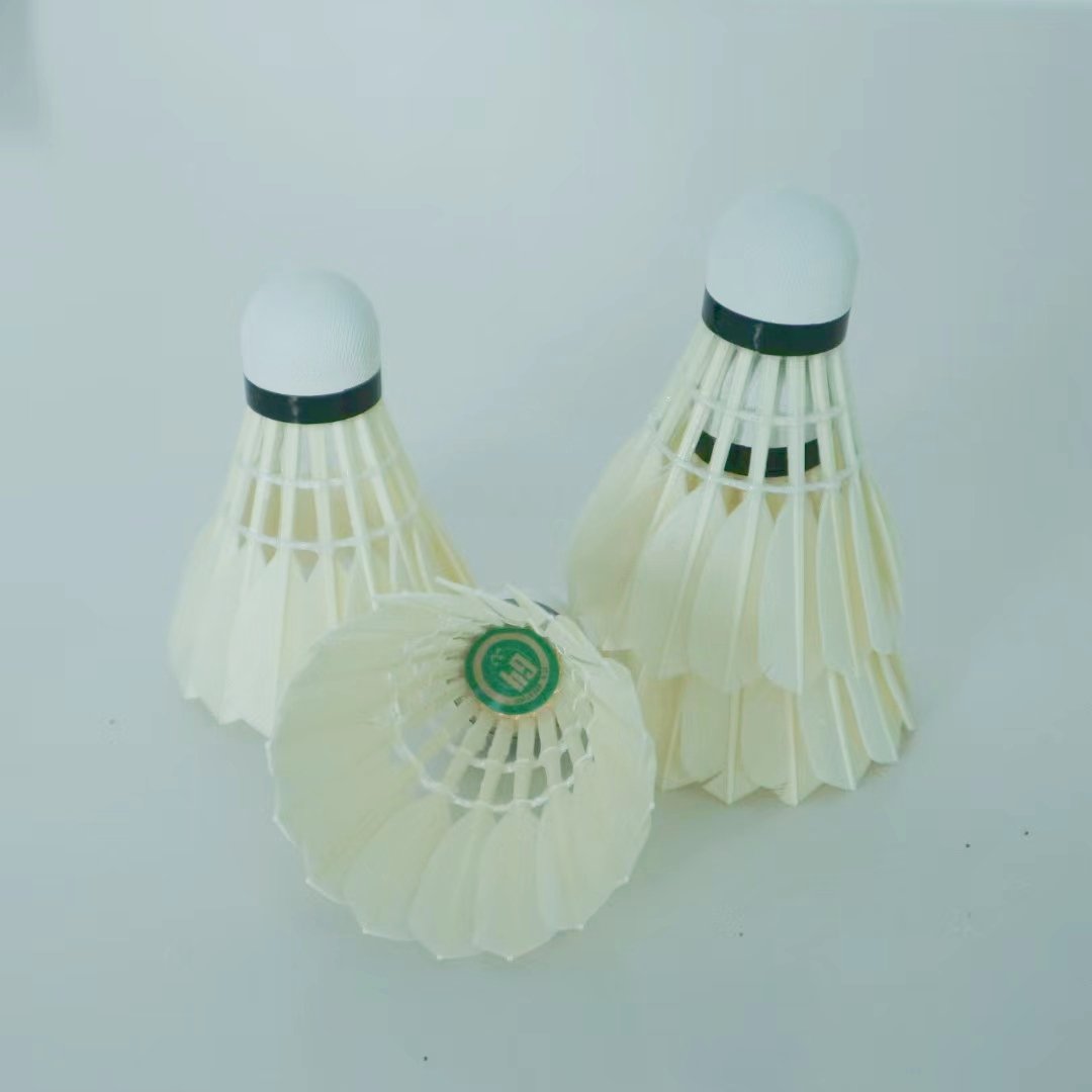Professional training shuttlecock all round Goose feather badminton shuttles