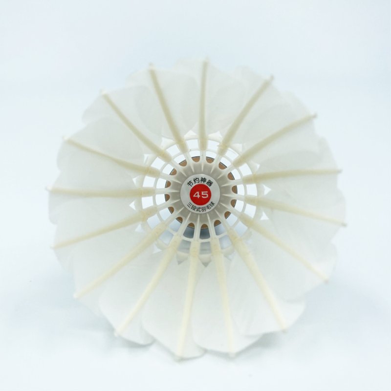 Durable High Performance Goose Feather Badminton Shuttlecock Badminton Shuttlecock Tournament Speed