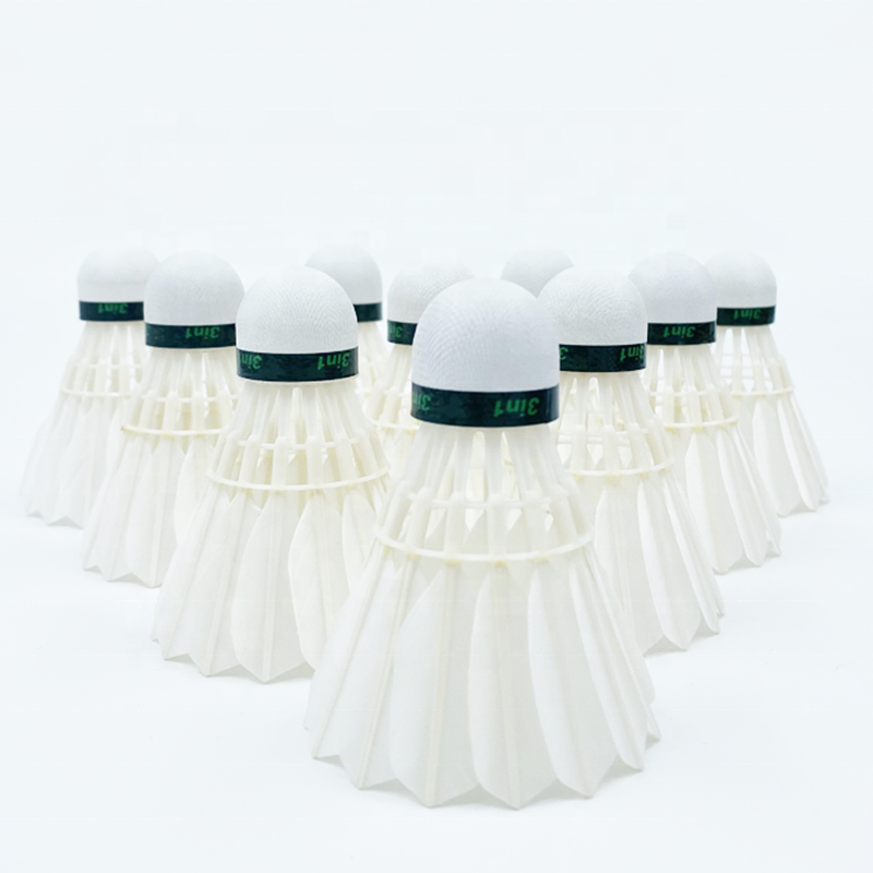 High Quality Badminton Shuttlecock Superior Feather Durable Badminton Cork for Professional Tournament Badminton Competition