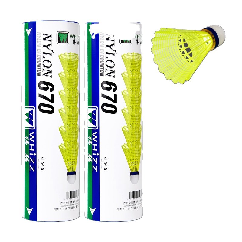 hot selling Wholesale good quality durable use Nylon Shuttlecock Badminton Similar to Mavis 350