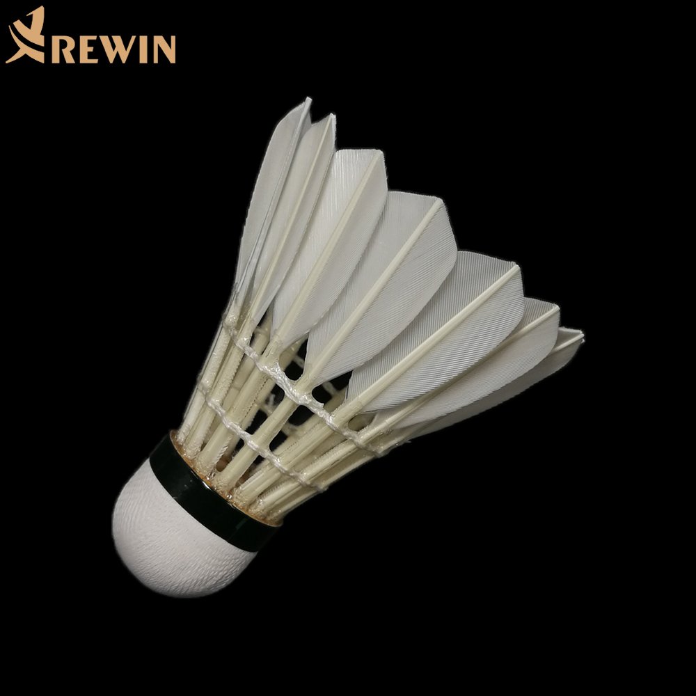 Master no.5 Eco-friendly high quality Goose Feather similar as AS10 Badminton Shuttlecock for tournament