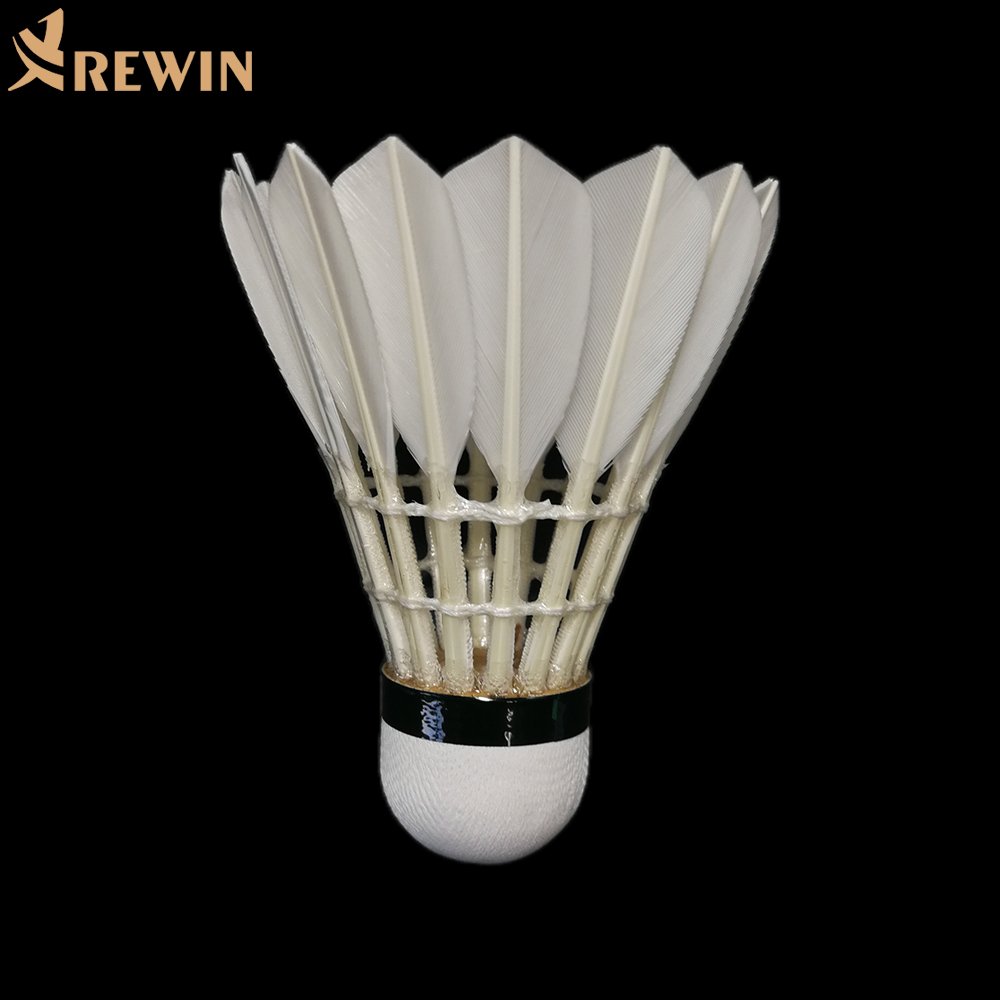 Master no.5 Eco-friendly high quality Goose Feather similar as AS10 Badminton Shuttlecock for tournament