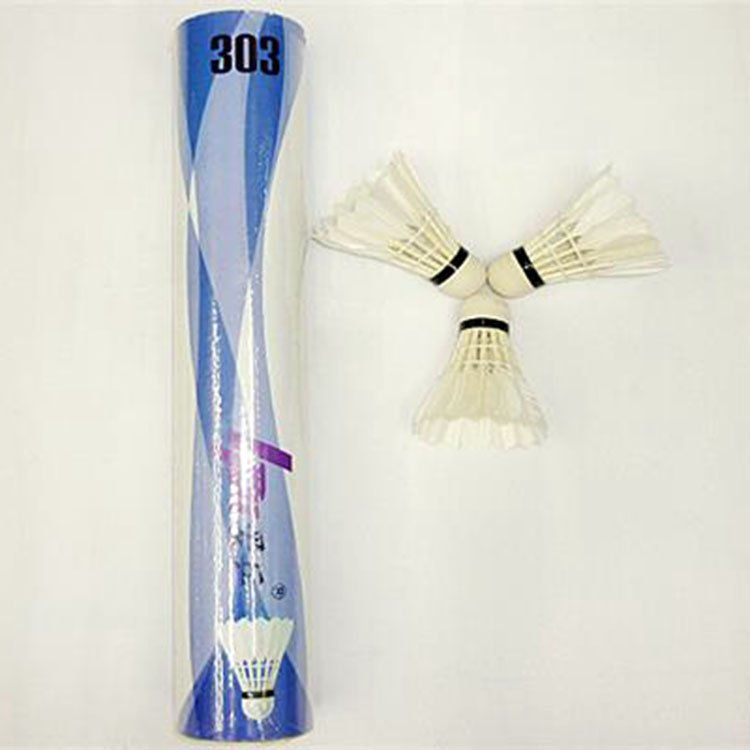 Hot sale cheap badminton shuttlecock Class A Duck feather shuttlecock