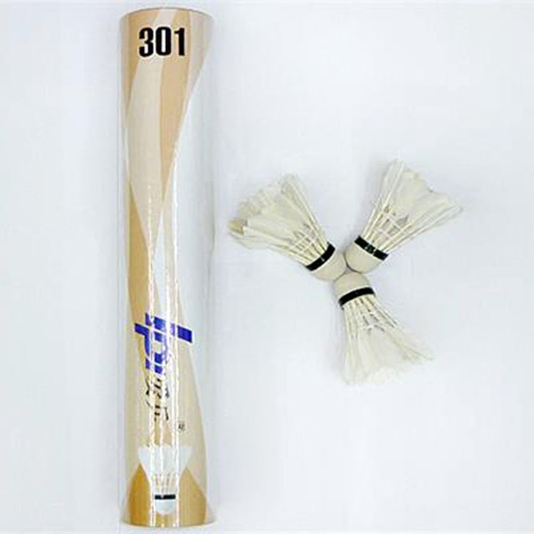 Hot sale cheap badminton shuttlecock Class A Duck feather shuttlecock