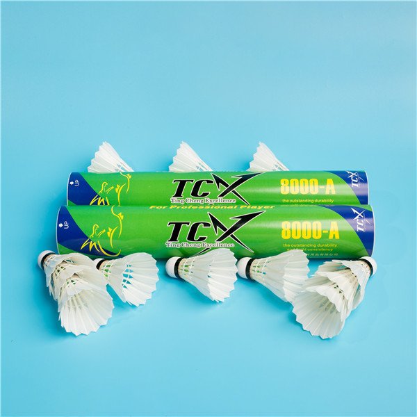 high quality badminton shuttlecock as A+ 600,Water duck shuttle cocks