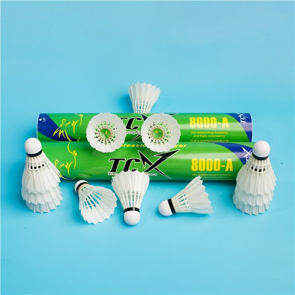 high quality badminton shuttlecock as A+ 600,Water duck shuttle cocks