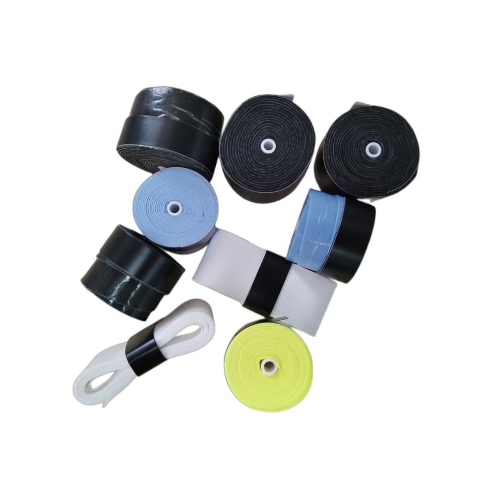 Manufacturer Custom Logo Thin Badminton Racquet Grip Tennis Overgrip Tape An-ti Slip Tennis Racket Badminton Grip Protector Tape