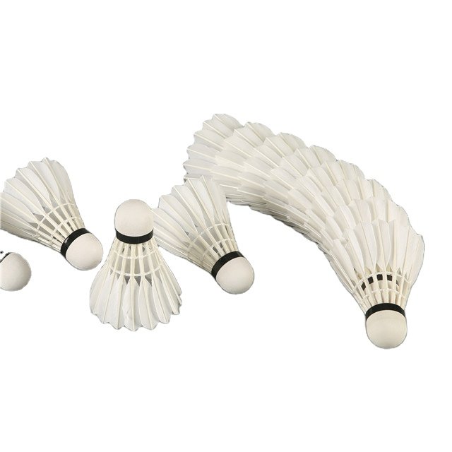 Retail original goose feather badminton shuttlecocks ling mei 80