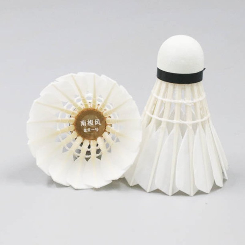 Super Grade Goose Feather Badminton Shuttlecock for International Tournaments Professional Players' Choice Factory Supply