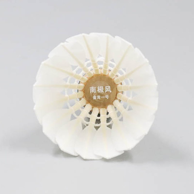 Super Grade Goose Feather Badminton Shuttlecock for International Tournaments Professional Players' Choice Factory Supply