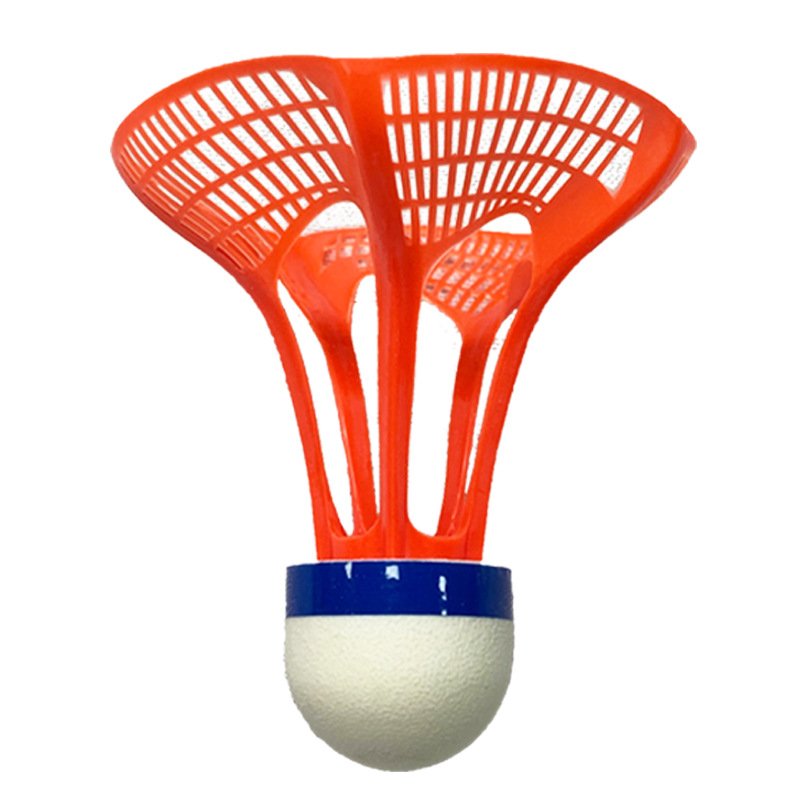 Outdoor Plastic Badminton Cork Nylon Badminton Windproof Elastic Badminton