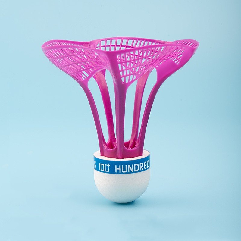 Outdoor Plastic Badminton Cork Nylon Badminton Windproof Elastic Badminton