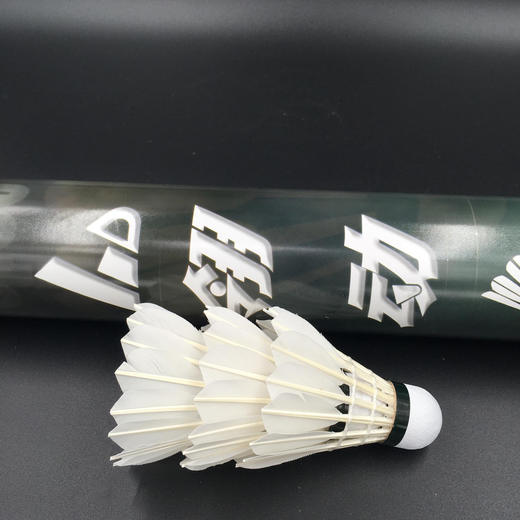 Sale Shuttlecock Badminton Birdie with D Class Goose Feather Badminton Ball