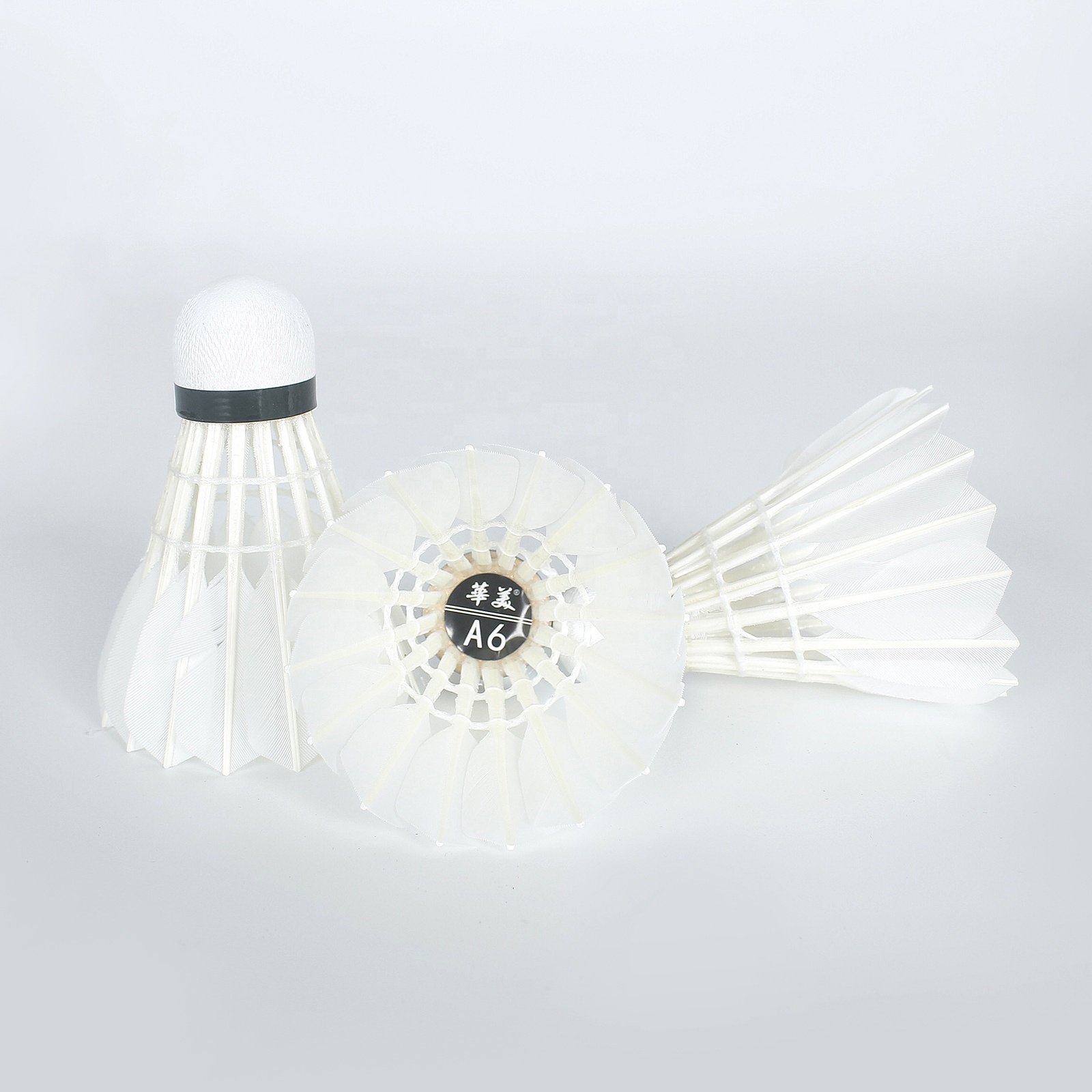 Factory Direct Sale Durable Stable Goose Feather Cheap Badminton Shuttlecock For Sports Training
