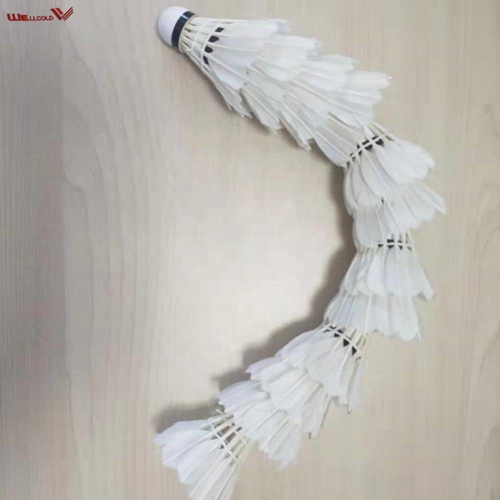 Tournament Grade Goose Feather Badminton Shuttlecock, badminton shuttlecock china for wholesale