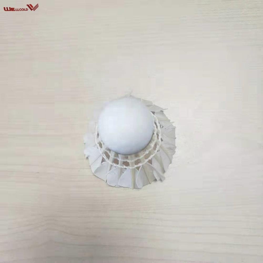 Tournament Grade Goose Feather Badminton Shuttlecock, badminton shuttlecock china for wholesale